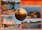 CPSM. LA LONDE LES MAURES. LA LONDE.COTE AZUR SOIR.BORMES MIMOSAS.LA LONDE LES MAURES. DATEE 1973. FLAME. - La Londe Les Maures