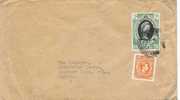 1703. Carta Aerea KINGSTON (Jamaica) 1953 A Canada - Giamaica (...-1961)