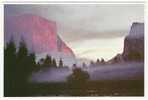 USA - EL CAPITAN AT SUNSET, YOSEMITE NATIONAL PARK, CALIFORNIA. - Carte Postale - Bonétat- Scan - - Yosemite