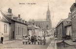 80  Beauval Rue Du Bac CPA Année 1912  Trés Animées  Groupes Enfants Sur La Route EDIT  Boulogne -Cresson  X - Beauval