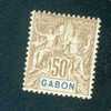 GABON N°28 N* TB COTE 18 EUROS - Altri & Non Classificati