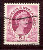 Rhodesia & Nyasaland 1954 - Michel Nr. 8 O - Rhodesia & Nyasaland (1954-1963)