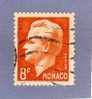 MONACO TIMBRE N° 366 OBLITERE PRINCE RAINIER III 8F ORANGE - Usados