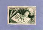 MONACO TIMBRE N° 392 OBLITERE EDITION DU JOURNAL INEDIT DES FRERES GONCOURT - Used Stamps