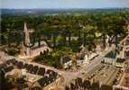 BARENTON ( Manche ).   Vue Aérienne  /  Le Centre Et L'Église - Barenton