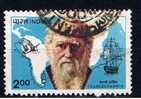 IND+ Indien 1983 Mi 951 Charles Darwin - Used Stamps