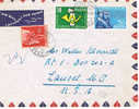 Carta, Aérea ZURICH 1959 (Suiza), Cover, Lettre Letter - Brieven En Documenten