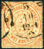 No. German Confederation #8 Used 2kr Orange From 1868 - Afgestempeld