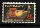 Pharmacy - 120th Anniv. Of The American Pharmaceutical Association - Scott # 1473 - Used Stamps