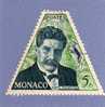 MONACO TIMBRE N° 413 OBLITERE ANNIVERSAIRE DU DOCTEUR ALBERT SCHWEITZER - Usados