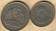 MAURITIUS 5 RUPEES MAN FRONT PALM TREE BACK 1987 KM56(?) READ DESCRIPTION CAREFULLY !!! - Maurice