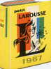 MINI CALENDRIER De 1967, Offert Par Le Dictionnaire, Le Nouveau Petit LAROUSSE. TBE. - Tamaño Pequeño : 1961-70