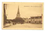 Meurseault (21) : Place De L'Hôtel De Ville En 1932 (animée, Voiture). - Meursault