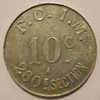 Salins-les-bains 39 FCIM 260ème Section Militaire 10 Centimes 1922 Elie 10.2 - Notgeld