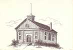 Hopewell Cape Nouveau Brunswick - Albert County Court House  - Non Circulée - Autres & Non Classés