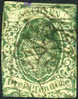 Saxony #2 Used 3pf Green From 1851 - Saxony