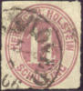 Schleswig-Holstein #11 Used 1-1/4s Red Lilac From 1865 - Schleswig-Holstein