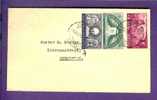 SOUTH AFRICA 1949 Addressed FDC Voortrekkers 217-219 - FDC