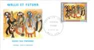 FDC 659  WALLIS Et FUTUNA - PA 143  TAPISSERIE PILIOKO - FDC