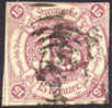 Thurn & Taxis #51 Used 15kr Lilac From 1859 - Usati