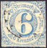 Thurn & Taxis #54 Used 6kr Blue From 1862 - Oblitérés