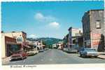 Woodland WA Street Scene, Auto,  Business Stores On 1960s/70s Vintage Postcard - Otros & Sin Clasificación