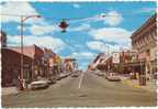 Bremerton WA Street Scene, Auto, Mail Box,  Business Stores On 1960s Vintage Postcard - Other & Unclassified