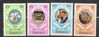 Jamaica     Royal Wedding    Set    SC# 500-503  MNH** - Jamaique (1962-...)