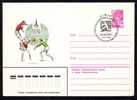 RUSSIA,Enteir Postaux, Stationery Cover 1980 Voleyball,Volley-Ball,Oly Mpic Games Moscova Cancell FDC. - Volleybal