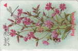 # JERSEY JER129 Red Campion 2 Gpt 01.96 20000ex -fleurs,flowers- Tres Bon Etat - Jersey Et Guernesey