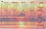 # JERSEY JER126 1996 Calendar 2 Gpt 12.95 20000ex Tres Bon Etat - Jersey Et Guernesey