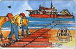 # JERSEY JER95 Cable Ship 2 Gpt 03.95 25000ex Tres Bon Etat - Jersey En Guernsey