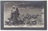 Art DOMENICO MASTROIANNI- ITALY -  La Declaration SHEEP SHEPHERD Pc 766 /082027 - Mastroianni