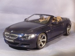 Kyosho 08704BL, BMW M6 Convertible 1:18 - Kyosho