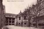 PARIS COLLEGE CHAPTAL COUR DU GYMNASE - Education, Schools And Universities