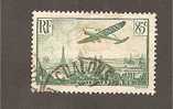 France Poste Aérienne N°8 Oblitéré Avion Survolant Paris - 1927-1959 Used