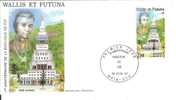 FDC 667  WALLIS Et FUTUNA - PA 155  BASILIQUE De POI - PERE CHANEL - FDC