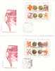 ROMANIA / Roumanie  OLYMPIC GAMES - BARCELONA 92  2  S/S - 2 FDC - Estate 1988: Seul