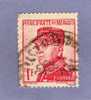 MONACO TIMBRE N° 163 OBLITERE PRINCE LOUIS II 1F ROSE CARMINE - Gebraucht