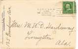 0975. Carta DUBUQUE (Iowa) 1901 A Livingston (Alabama) - Covers & Documents