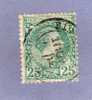 MONACO TIMBRE N° 6 OBLITERE PRINCE CHARLES III 25C VERT - Used Stamps