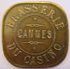 Cannes 06 Brasserie Du Casino 1 Franc Elie 15.5 - Monétaires / De Nécessité