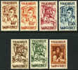 Saar B23-29 Mint Hinged Semi-Postal Set From 1931 - Nuevos