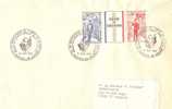 CACHET VASSIEUX EN VERCORS 35° ANNIVERSAIRE APPEL 18 JUIN  DE GAULLE DEPORTES RESISTANTS - Liberation