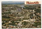 Thionville (57) :  Vue Aérienne Sur Les Quartiers Ouest, Nouveaux Immeubles Environ 1970 (animée). - Thionville