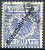 Germany Marshall Islands #4 Used 20pf From 1897 - Isole Marshall