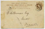 GREAT BRITAIN  GRANDE-BRETAGNE  ENTIER CARTE POSTALE - Stamped Stationery, Airletters & Aerogrammes