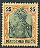 GERMANY - 25 Orange & Black - V1254 - Unused Stamps