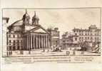 Entier Postal  Sur Carte Postale  Illustrée "Le Panthéon De Rome En  1665-67" - Postal Stationeries