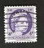 Canada Sc 340 YT 270 Queen Elizabeth II 1954 Oblitéré Used - Used Stamps